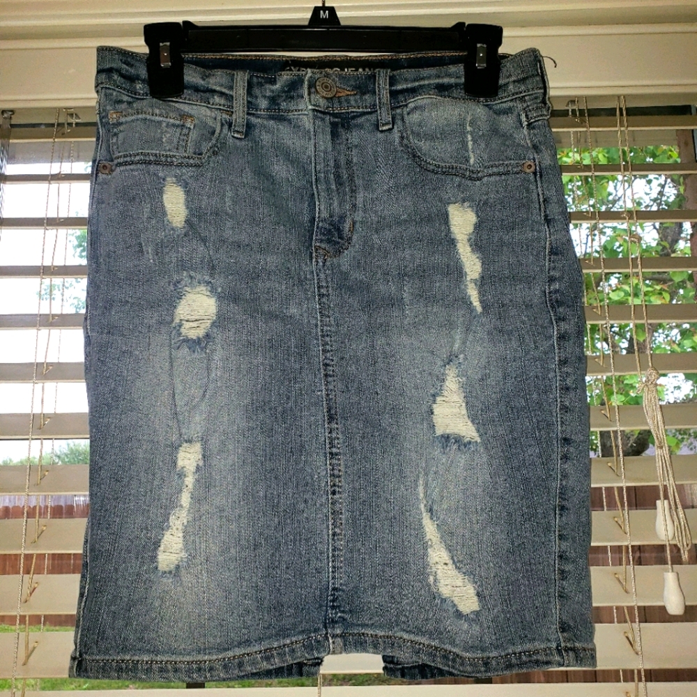 Jean skirt